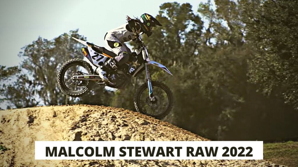 Video Malcolm Stewart RAW Testing for 2022 Supercross