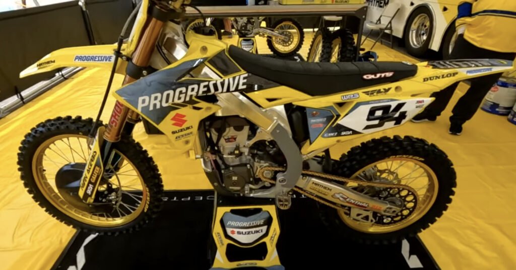 Close Look Ken Roczen’s HEP Motosports Suzuki RMZ450