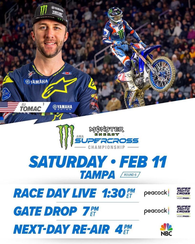 2023 Tampa Supercross Round 5 Watch and Follow LIVE!!