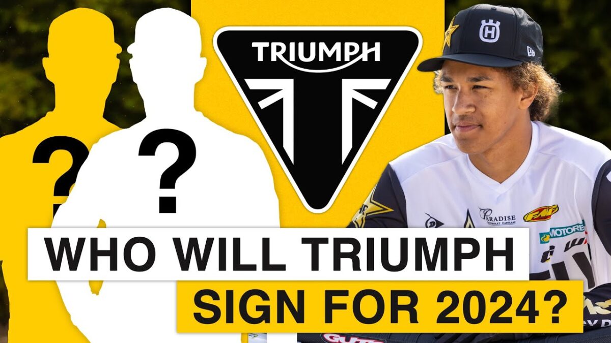 Who Will Race US Supercross in 2024 For Triumph Racing!?