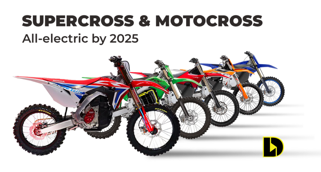 Breaking! Supercross and Motocross to go AllElectric by 2025!