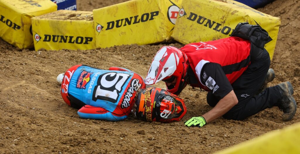 Justin Barcia Injury Update Following Huge Crash Nashville Supercross!