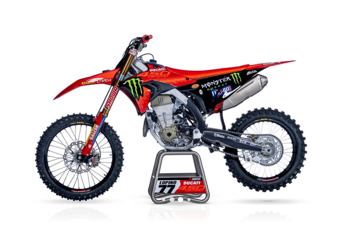 First Look! 2024 Ducati Desmo 450 Motocross Bike